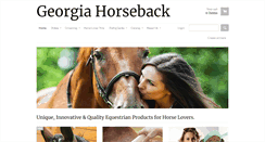 Desktop Screenshot of georgiahorseback.com